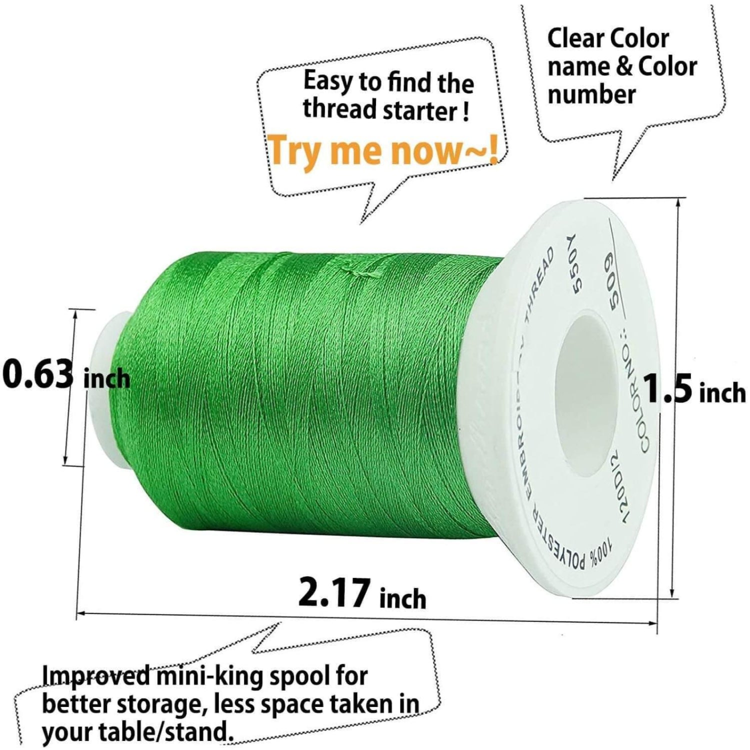 Simthread 40 Brother Colors Embroidery Thread Set 500M/1000M - Simthread - High Quality Machine Embroidery Thread Supplier