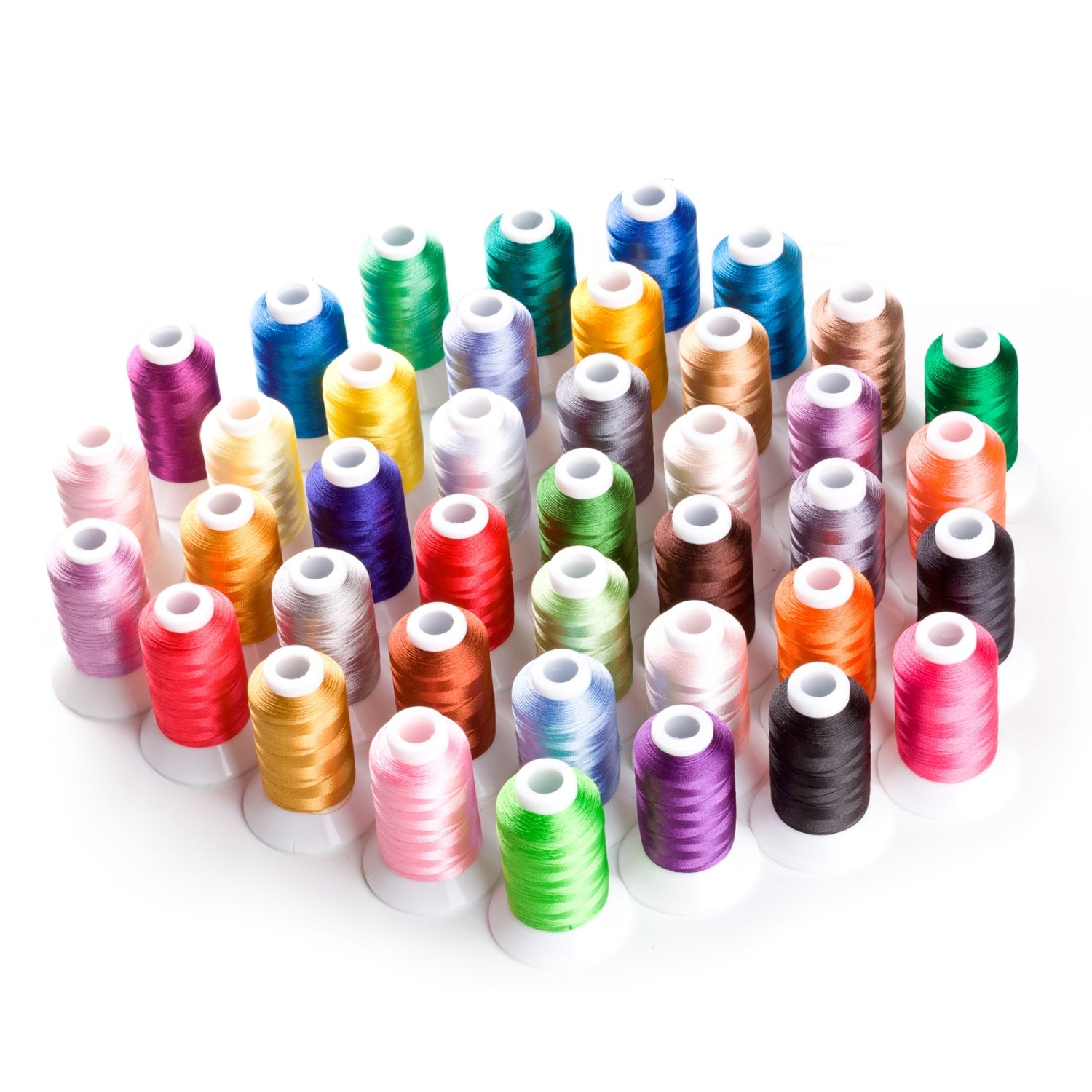 Simthread 40 Brother Colors Embroidery Thread Set 500M/1000M - Simthread - High Quality Machine Embroidery Thread Supplier